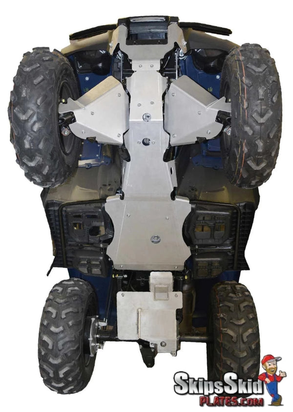 Honda TRX520 FourTrax Foreman (Solid Axle) Ricochet 5-Piece Complete Aluminum Skid Plate Set ATV Skid Plates