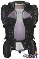Honda TRX520 FourTrax Foreman (Solid Axle) Ricochet 5-Piece Complete Aluminum Skid Plate Set ATV Skid Plates