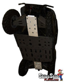 Kawasaki Teryx-4 and Teryx Ricochet 2-Piece Front and Rear Differential Guard Set UTV Skid Plates