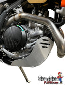 KTM 350 XW - F Aluminum Skid Plate Motor Cycle Plates