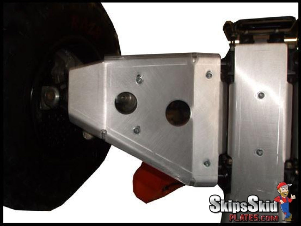 KTM 450/525 XC & 450/505 SX Ricochet 4-Piece Complete Ricochet Aluminum Skid Plate Set ATV Skid Plates