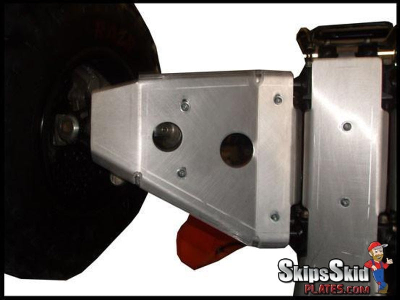 KTM 450/525 XC & 450/505 SX Ricochet 4-Piece Complete Ricochet Aluminum Skid Plate Set ATV Skid Plates
