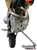 KTM 500 XW - F Aluminum Skid Plate Motor Cycle Plates