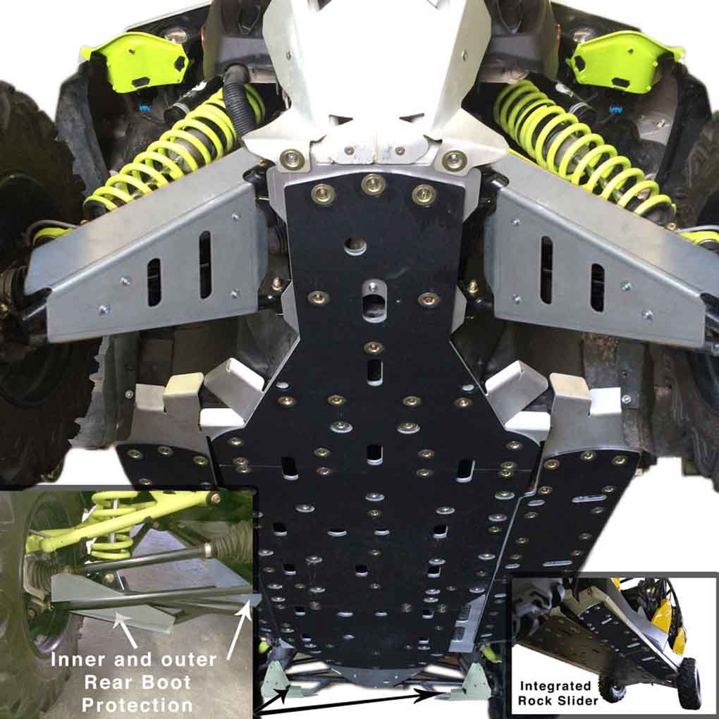 Can-Am Maverick X-MR Ricochet Complete Skid Plate Set