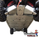 Polaris General-4 1000 Ricochet 5-Piece Full Frame Skid Plate Set with 1/4 UHMW Layer UTV Skid Plates