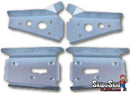 Polaris RZR-4 800 Ricochet 4-Piece A-Arm & CV Boot Guard Set UTV Skid Plates