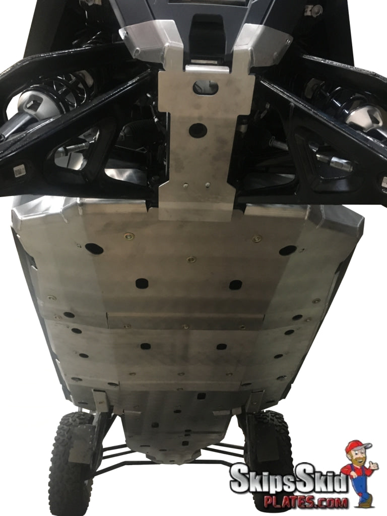 Polaris RZR Pro R 4 Ricochet 7-Piece Aluminum or UHMW Frame Skid Plate Set ATV Skid Plates