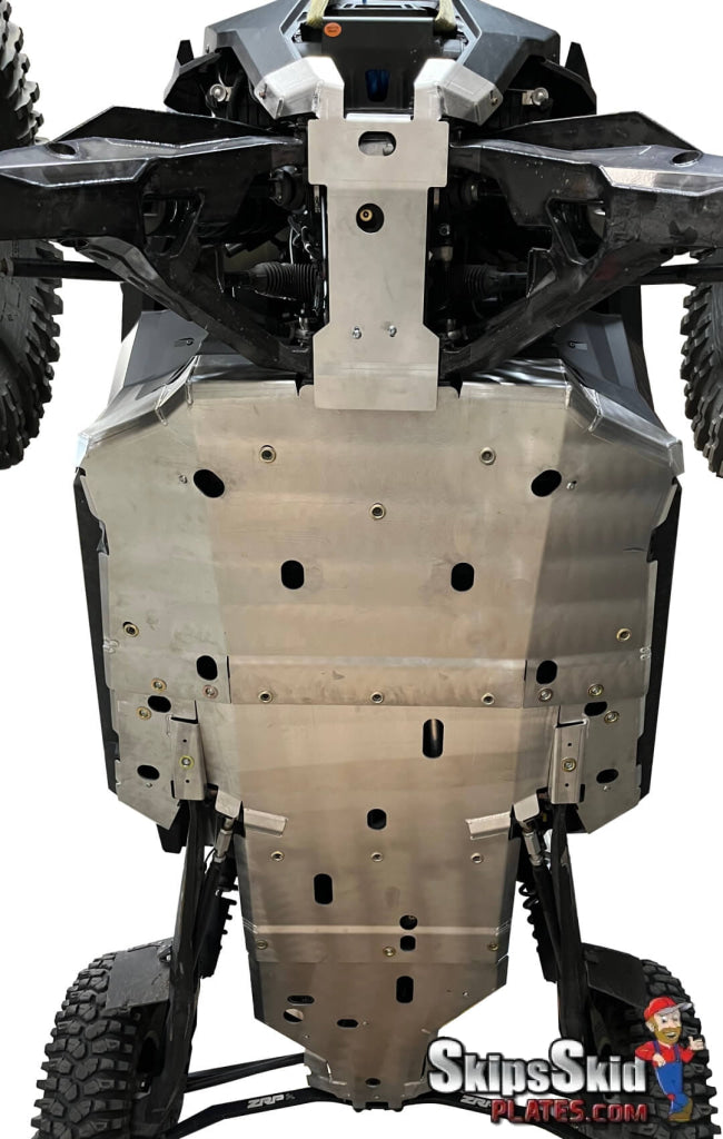 Polaris RZR Pro R Ricochet 5-Piece Aluminum or UHMW Frame Skid Plate Set ATV Skid Plates