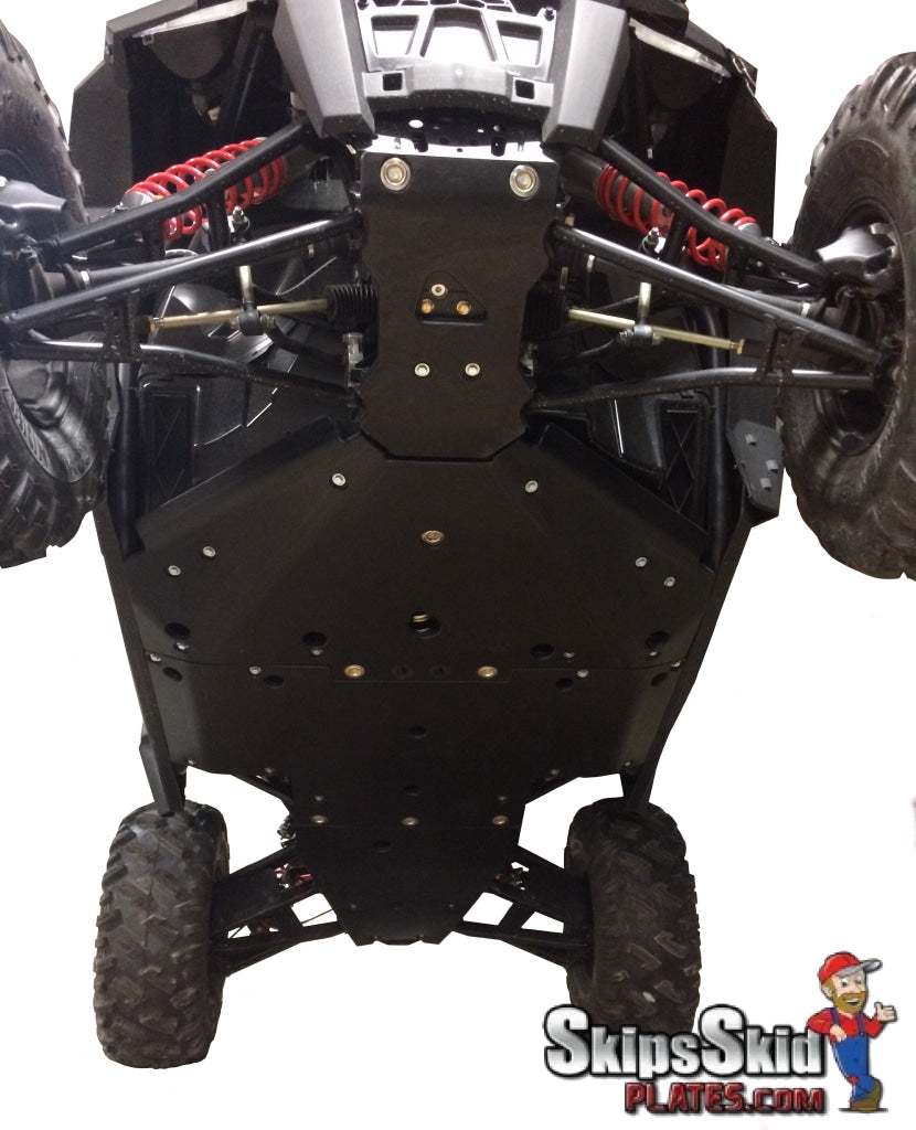 Polaris RZR Trail S 900 Ricochet 4-Piece Full Frame Skid Plate Set UTV Skid Plates