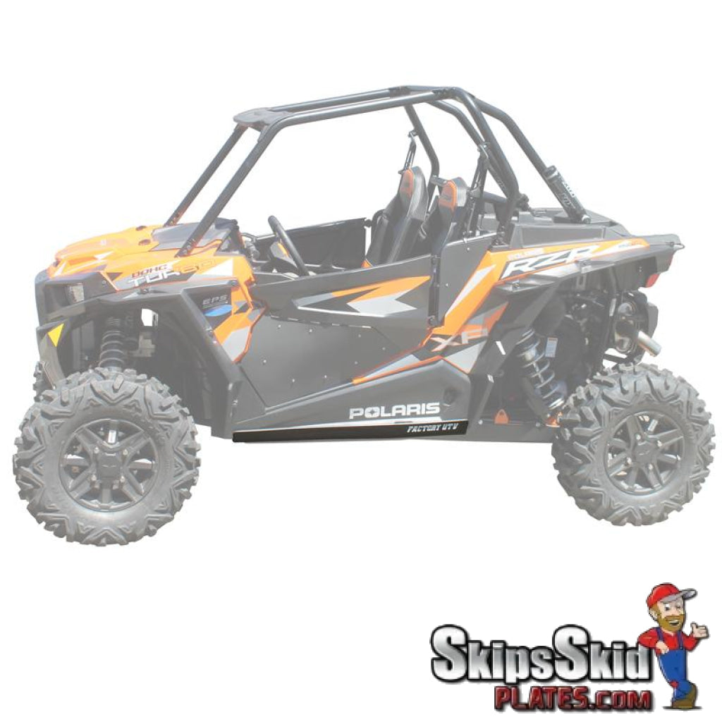 RZR 900 / XP 1000 3/8 UHMW Rock Sliders UTV Skid Plates