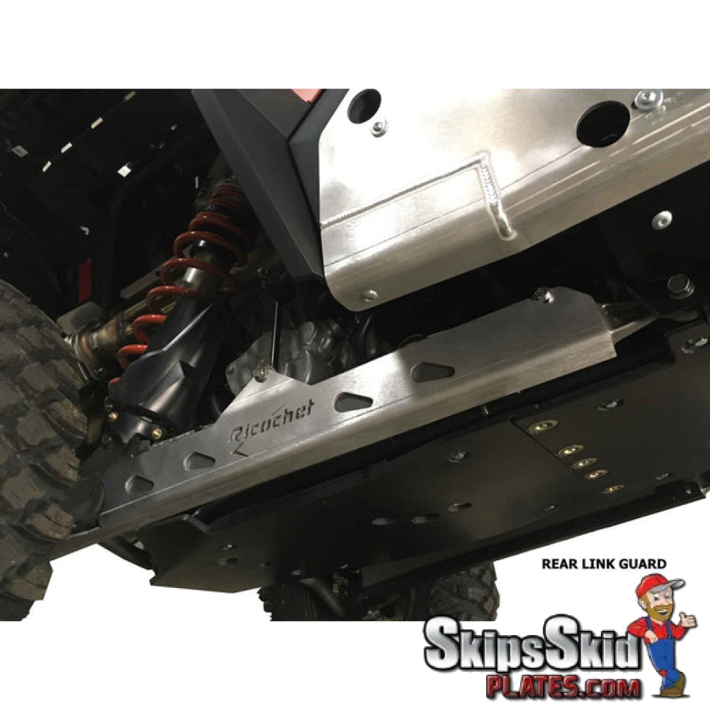 Polaris RZR XP-4 1000 High-Lifter Ricochet Rear Linkage Guards UTV Skid Plates
