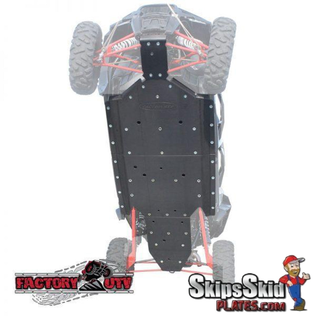 RZR XP4 1000 1/2 UHMW Skid Plate UTV Skid Plates