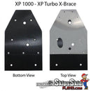 RZR XP4 1000 1/2 UHMW Skid Plate UTV Skid Plates