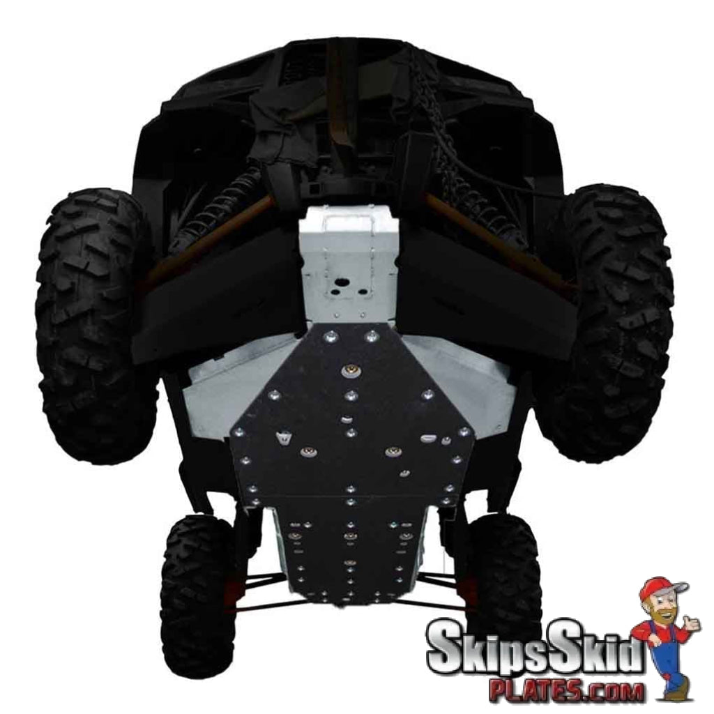 Polaris RZR XP-4 Turbo EPS Ricochet Full Frame Skid Plate Set UTV Skid Plates
