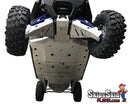 Polaris RZR XP Pro 4 Ricochet 11-Piece Complete Aluminum or 13-Piece UHMW Skid Plate Set UTV Skid Plates