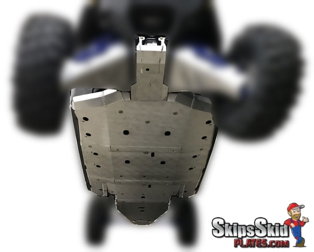 Polaris RZR XP Pro 4 Ricochet 7-Piece Aluminum or 9-Piece UHMW Frame and Rock Slider Skid Plate Set UTV Skid Plates