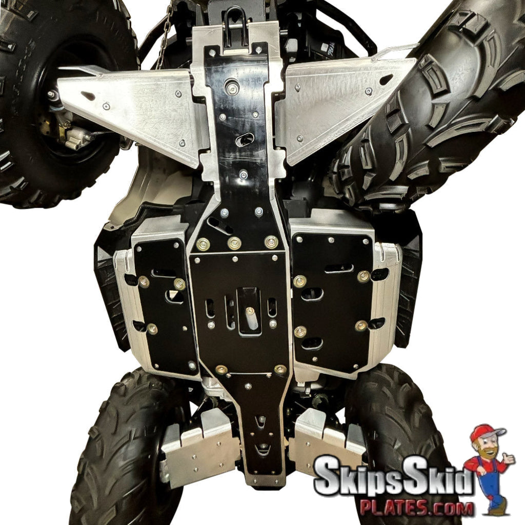 Polaris Sportsman 450 Base / Trail / H.O Ricochet Complete Skid Plate Set ATV Skid Plates