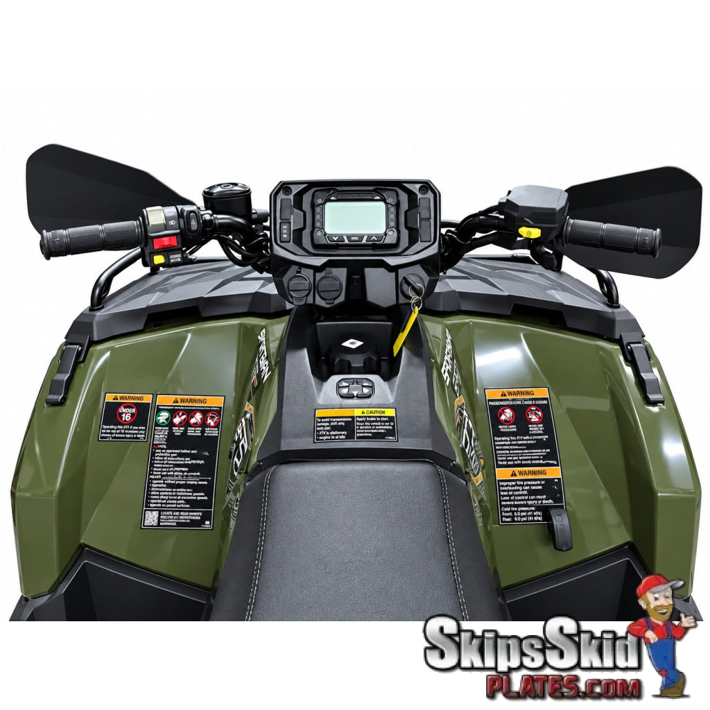 Polaris Sportsman 570 6x6 Big Boss Ricochet Hand Guards 2025-2026 ATV Skid Plates
