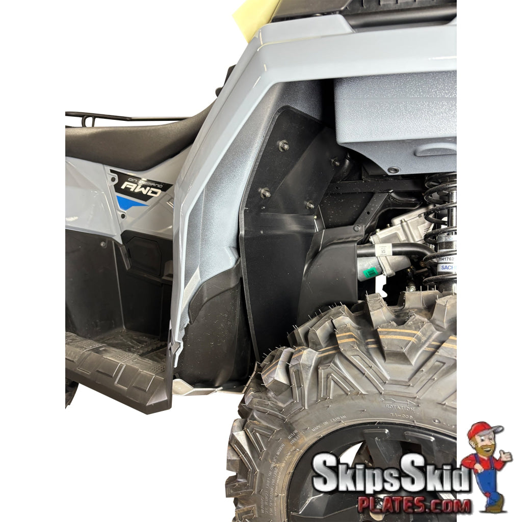 Polaris Sportsman 570 Ricochet Wheel-Well Skid Plate Set ATV Skid Plates