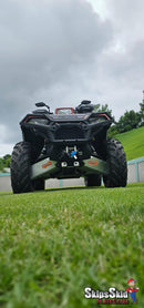 Polaris Sportsman 850 Ricochet 8-Piece Complete Aluminum or with UHMW Layer Skid Plate Set ATV Skid Plates