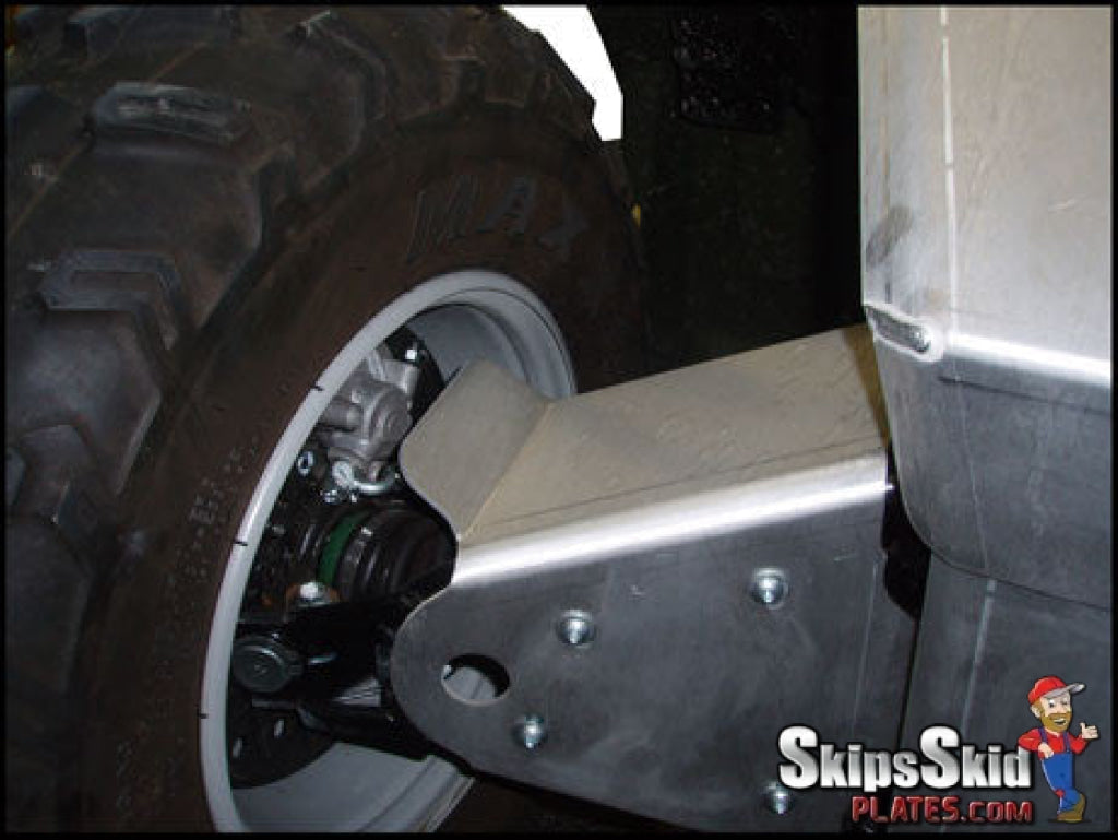 Suzuki King Quad 750 (also 450/500/700) Ricochet 4-Piece Aluminum A-Arm & CV Boot Guard Set ATV Skid Plates