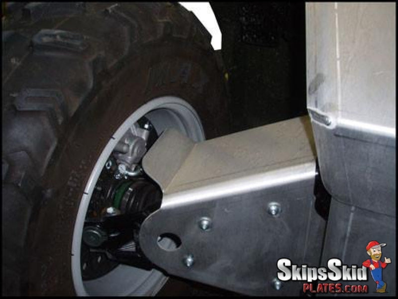 Suzuki King Quad 750 (also 450/500/700) Ricochet 7-Piece Complete Aluminum Skid Plate Set 2009-2016 ATV Skid Plates