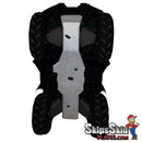 Yamaha Grizzly 450 Ricochet Full Frame Skid Plate 2007-2010 / Black ATV Skid Plates
