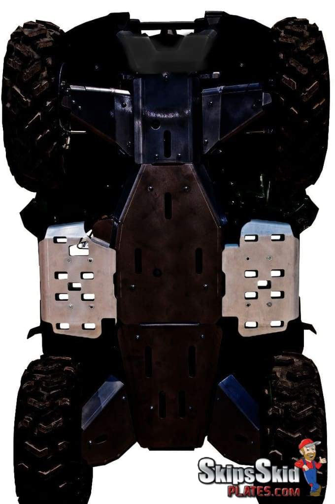 Yamaha Grizzly 550 Ricochet 2-Piece Floor Board Skid Plate Set ATV Skid Plates