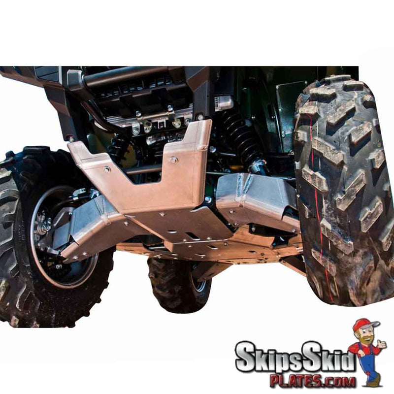 Yamaha Grizzly 700 Ricochet 10-Piece Complete Aluminum Skid Plate Set ATV Skid Plates