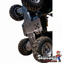 Yamaha Grizzly 700 Ricochet 10-Piece Complete Aluminum Skid Plate Set ATV Skid Plates