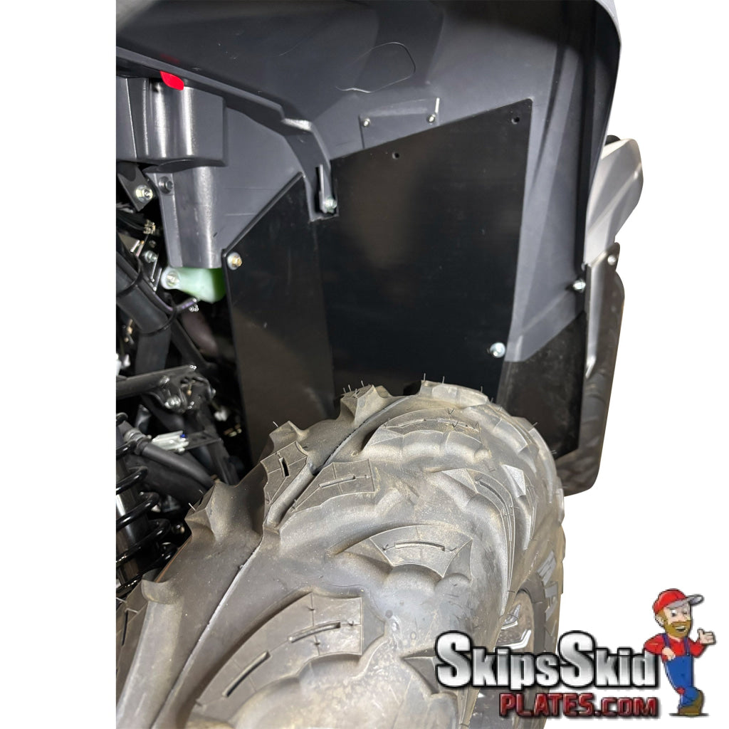 Yamaha Kodiak 450 Ricochet Wheel Well Skid Plate Set ATV Skid Plates
