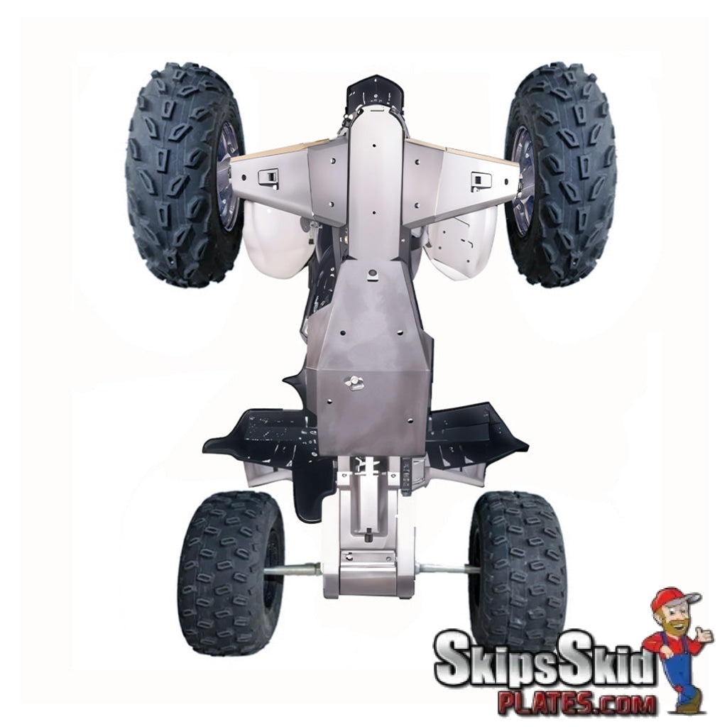 Yamaha Raptor 700 Ricochet Standard Coverage Bundle - Underbody Protection Kit Aluminum with 1/4’’ UHMW / No Powder Coat ATV Skid Plates