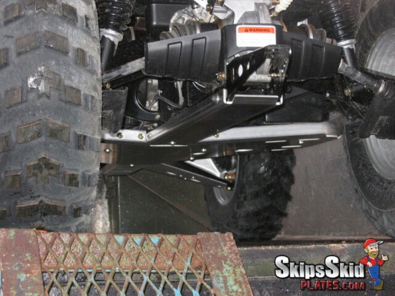 2007-2011 Can-Am Renegade 800 Ricochet 3-Piece Full Frame & Floorboard Aluminum Skid Plate Set  ATV Skid Plates