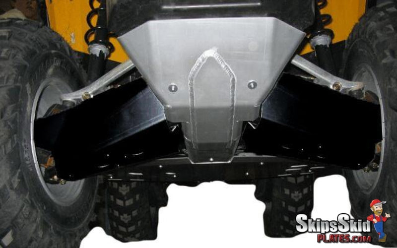 2007-2011 Can-Am Renegade 800 Ricochet 3-Piece Full Frame & Floorboard Aluminum Skid Plate Set  ATV Skid Plates