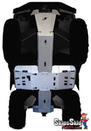 2013-2016 Can-Am Outlander 500 Ricochet 4-Piece Full Frame Skid Plate Set ATV Skid Plates
