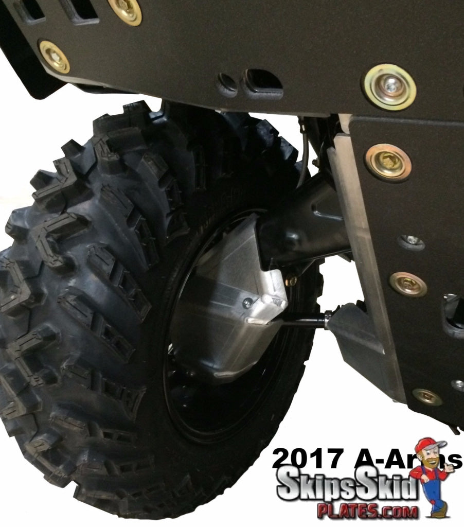 2013-2016 Can-Am Outlander 500 Ricochet 8-Piece Complete Aluminum Skid Plate Set ATV Skid Plates