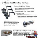 2015-2018 Polaris RZR-4 900 Ricochet 2-Piece Rock Slider Set UTV Skid Plates