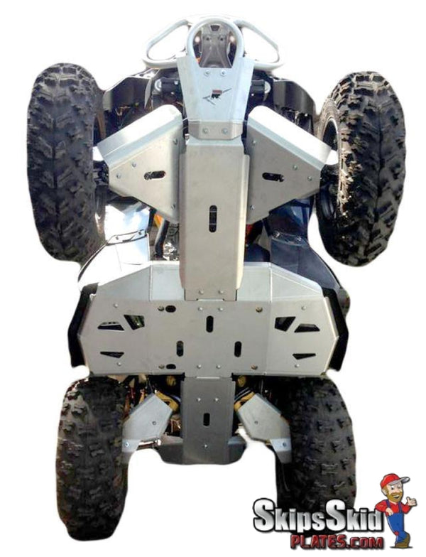 2015-2018 Can-Am Renegade 570 Ricochet 8-Piece Complete Aluminum Skid Plate Set ATV Skid Plates