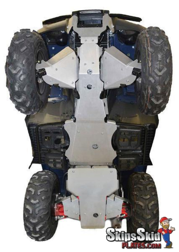 Honda FourTrax Rubicon (I.R.S) Ricochet 9-Piece Complete Aluminum Skid Plate Set ATV Skid Plates
