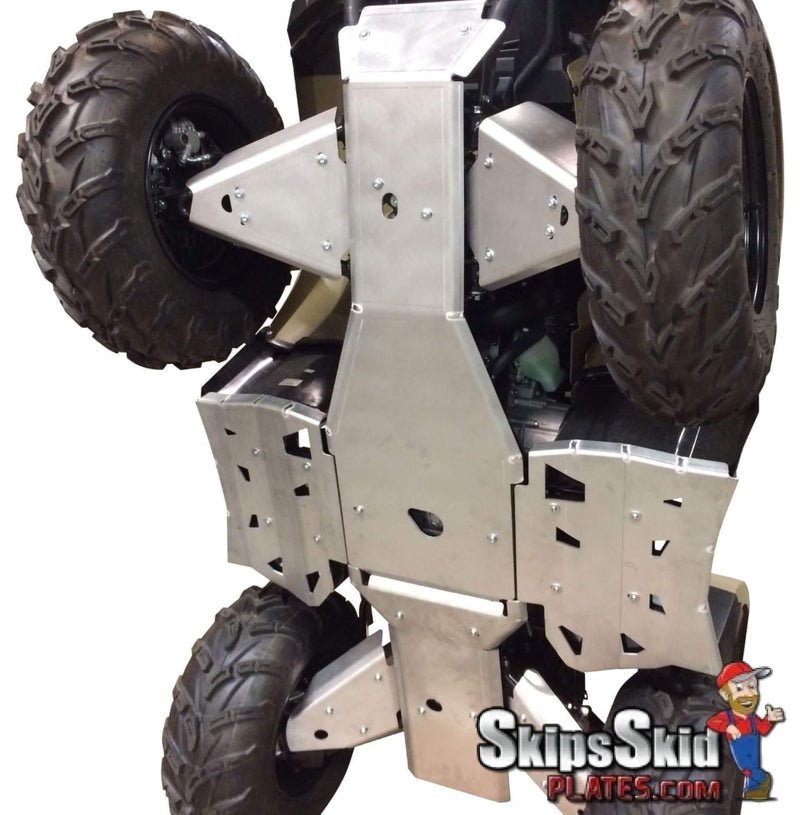 2018-2020 Yamaha Kodiak 450 Ricochet 8-Piece Complete Aluminum Skid Plate Set ATV Skid Plates