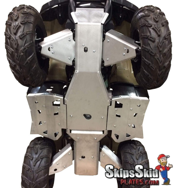 2018-2020 Yamaha Kodiak 450 Ricochet 8-Piece Complete Aluminum Skid Plate Set ATV Skid Plates