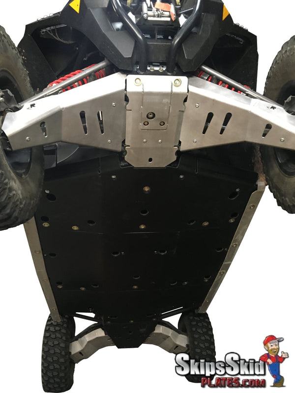 2020-2022 Polaris General XP 4 1000 Ricochet 10-Piece Complete Skid Plate Set in Aluminum or UHMW