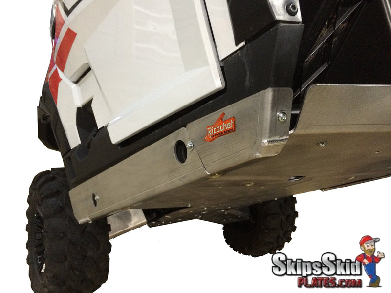 Polaris General XP 1000 2-Piece Aluminum Rock Slider Skid Plates UTV Skid Plates