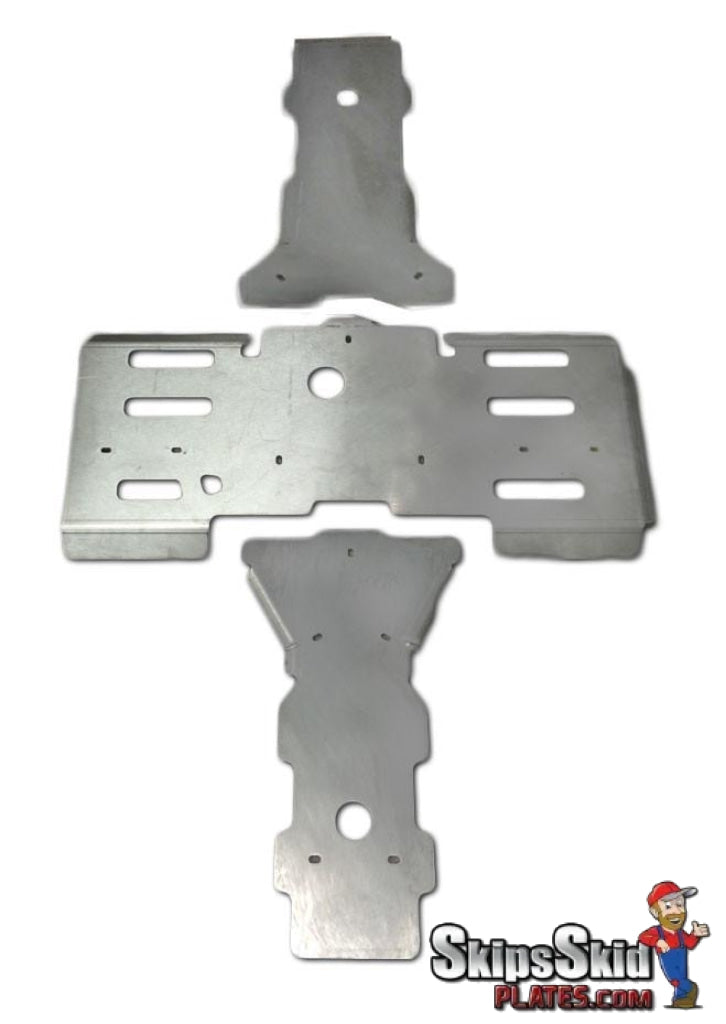 Arctic Cat Mid-Size 300 Ricochet 3-Piece Full Frame Skid Plate Set ATV Skid Plates