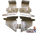 Arctic Cat Mid-Size 300 Ricochet 4-Piece A-Arm and CV boot Guard Set ATV Skid Plates