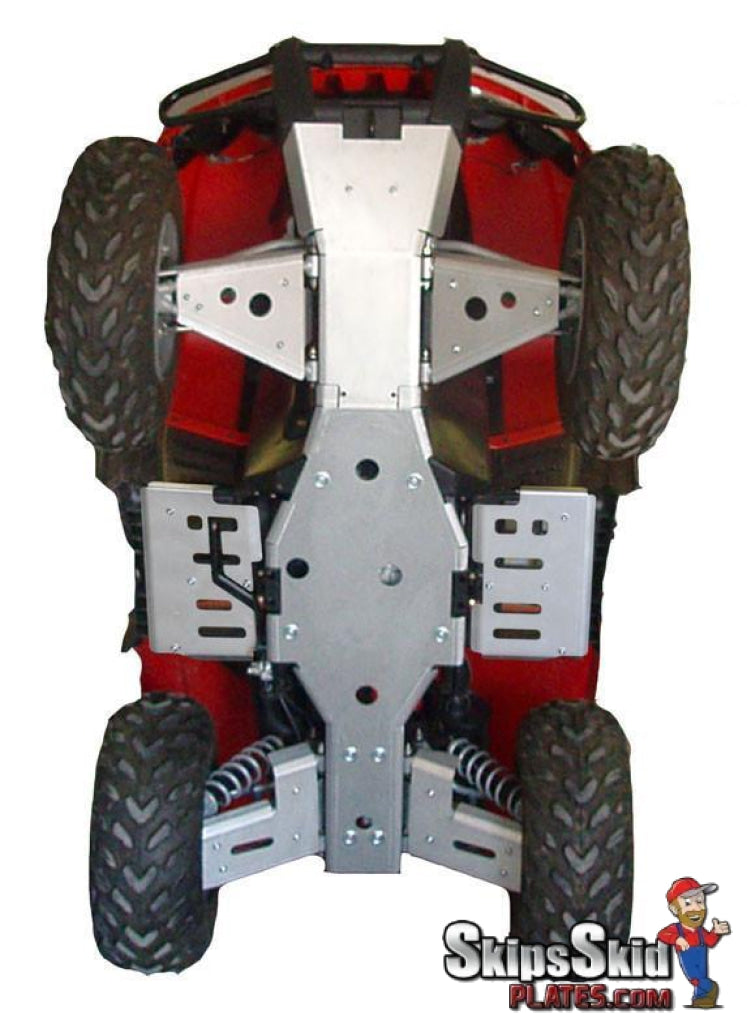 Arctic Cat Mudpro 550 Ricochet 8-Piece Complete Aluminum Skid Plate Set ATV Skid Plates