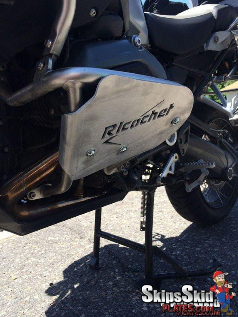 BMW R 1200 GS Adventure Ricochet Aluminum Crash Bar Engine Guards Dirt Bike Skid Plates