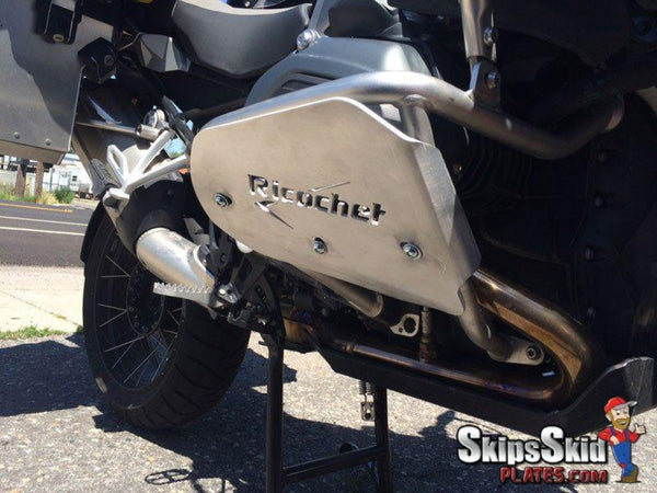 BMW R 1200 GS Adventure Ricochet Aluminum Crash Bar Engine Guards Dirt Bike Skid Plates
