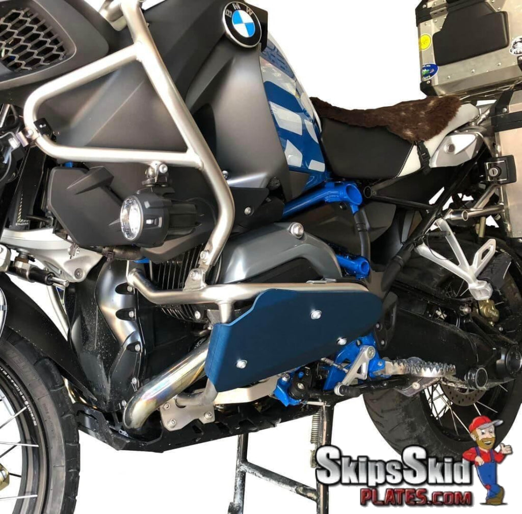 BMW R 1200 GS Ricochet Aluminum Crash Bar Engine Guard Dirt Bike Skid Plates