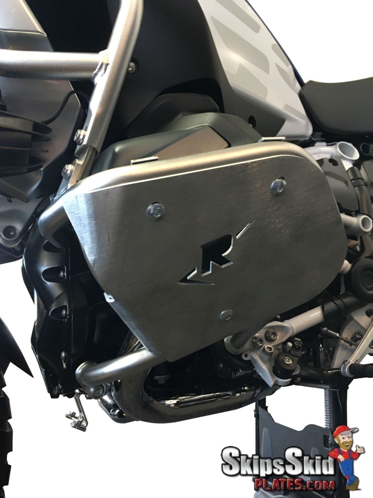 BMW R 1250 GS Adventure Ricochet Aluminum Crash Bar Engine Guard Dirt Bike Skid Plates